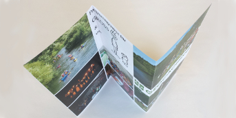 Leaflet, 2 folds